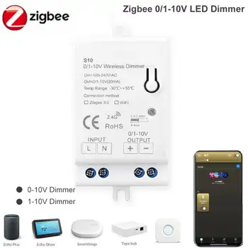 Поддръжка на Smartthings Zigbee 3.0, регулатори, мини-осветление, Регулируем превключвател, контролер на затъмняване, направи си сам, Интелигентен дом, безжично дистанционно управление