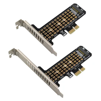 Поддръжка на карта на адаптера SSD M. 2 NVME към PCI-E X1 слот PCI-E4.0/3.0 PC Компютърен конвертор