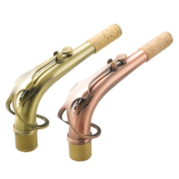Подмяна на шията за лакътя пъти Латунного саксофон, аксесоари за духови инструменти за алт-саксофон