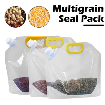 Преносим многократна употреба запечатан пакет за хранителните зърна, защитен от насекоми, влагоустойчив, отговарят на високи, който запазва свежестта на чанта за съхранение на хранителни кухненски инструменти