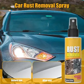 Препарат за почистване на автомобилни джанти от ръжда, средство за премахване на желязо на прах, Обезжиривающий и блестящ ефект, Дългосрочно защита за автомобили