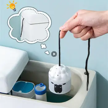 Препарат за тоалетната чиния в стил Анимационен овце, автоматичен препарат за тоалетната чиния, Дезодорант, Аромат на домакински