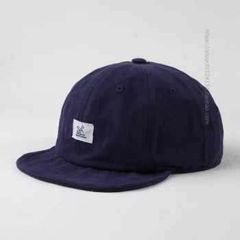 Проста носи етикет за услугата Мека бейзболна шапка с къси полета, Мъжки Градинска Многоцветен бейзболна шапка в стил Ретро, Солнцезащитная бейзболна шапка, Дамска мода