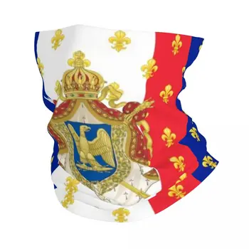 Роял Стандарт Наполеон Флаг на Франция Кърпа Шейная Гетра С Защита от Uv Шал За Лице на Стопанските Френска Империя Прическа
