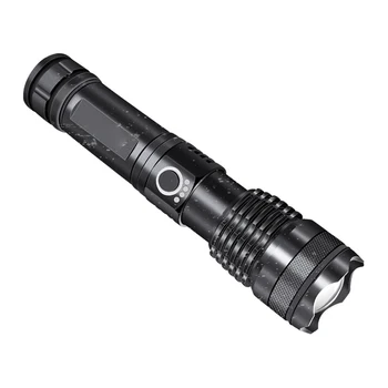светкавица за право на Лов, телескопична фенер от алуминиева сплав, ръчно фенерче за нощно походи, риболов, отдих