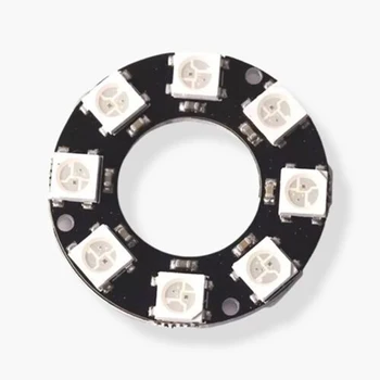 Светодиоден пръстен 5V С Индивидуален Адрес RGB LED NeoPixel Ring За Arduino WS2812 Пълноцветен Драйверная Лампа Преносими Аксесоари За Осветление