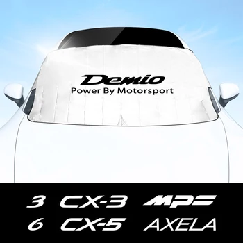 Сенника На Предното Стъкло на Автомобила, Автоаксесоари За Mazda 3 6 2 CX5 CX9 CX3 CX30 MPS Demio Axela Atenza MX5 BT50 Biante MS