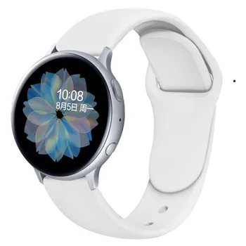 Силиконов каишка 20 мм и 22 мм за Samsung Galaxy watch 4/5/5 pro/Classic/Active 2/Gear S3 frontier гривна Huawei GT 2/2e/3 band pro