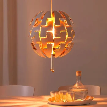 скандинавски led тавана лампа с кристали, реколта лампа e27, окачена лампа, кухненски остров, реколта лампа, полилеи, осветление