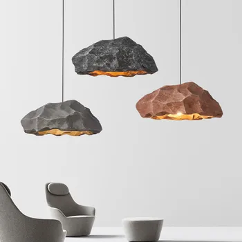 Скандинавски Дизайн окачен лампа, спалня, led полилей Wabi Sabi, Творческа украса на дома, Ресторант, бар, гардероб, лампа