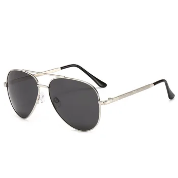 Слънчеви очила Мъжки слънчеви очила, поляризирани слънчеви очила са в тренд, за есен-зима, модни очила в метални рамки за управление, модерни очила за мъже