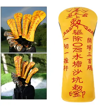 Стика за голф Kopfbedeckung за стикове 3, 5, UT, дълга бродерии и изделия от дърво за водача