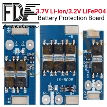 Такса за защита на литиева батерия BMS 1S 12A 16A 24A 3,7 В LiFePO4 18650 4.2 от напрежението на зареждане/късо съединение/Презареждането
