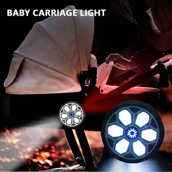 Удобна сигнална лампа с мощност 300 до 500 лумена, многофункционална задна светлина от ABS-пластмаса, за конна езда, задна светлина за бременни, защитен лампа, 6 режима