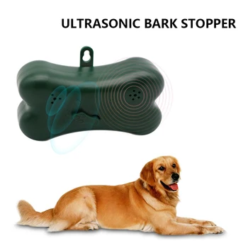 Ултразвукова Автоматичен Ограничител на Лай Устройство за контрол на лай на кучета на батерии Разстояние на откриване 5-15 метра, за да проверите за дресура на кучета