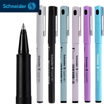Химикалка писалка немски производство на Schneider 861, прибиращ се дръжка-roller, пискюл за изпита, Въпросът за подпис, Офис подпис, с Черна дръжка 0,5 мм, канцеларски материали