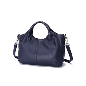 Чанти От естествена кожа, за жени, дамски чанти голям капацитет, за първи слой, чанта-тоут от телешка кожа, черна и голяма чанта за пазаруване