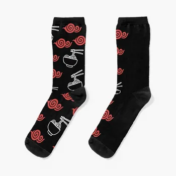 Японски Ramen с шарките на червения облак, аниме Чорапи Run, Мъжки зимни чорапи, компресия чорапи за жени, мъжки чорапи