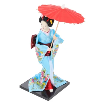 Японски Кукли ръчно изработени Стил Настолен Украса на Народни Занаяти Японски Кимона За Жени От Плат За Момичета Начало Декор